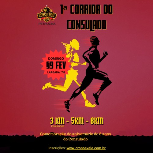 1º CORRIDA DO CONSULADO